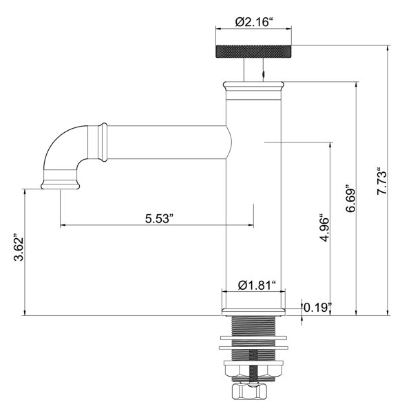 Inhouse Single Hole Bathroom Faucet Wayfair